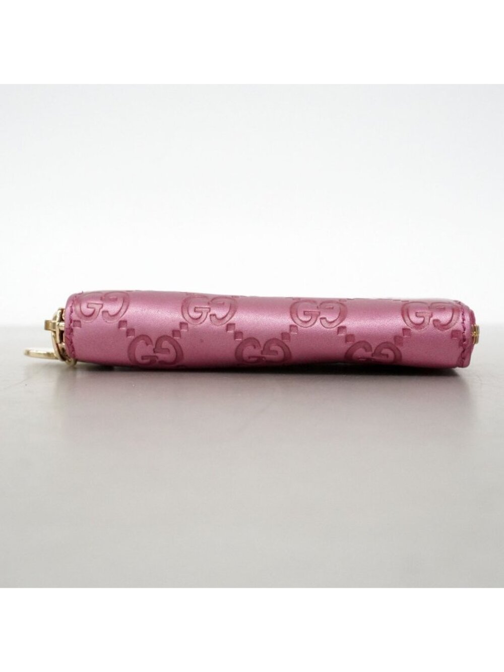 Gucci Coin Purse Guccissima Leather Pink Champagne Gold - Picture 3 of 9